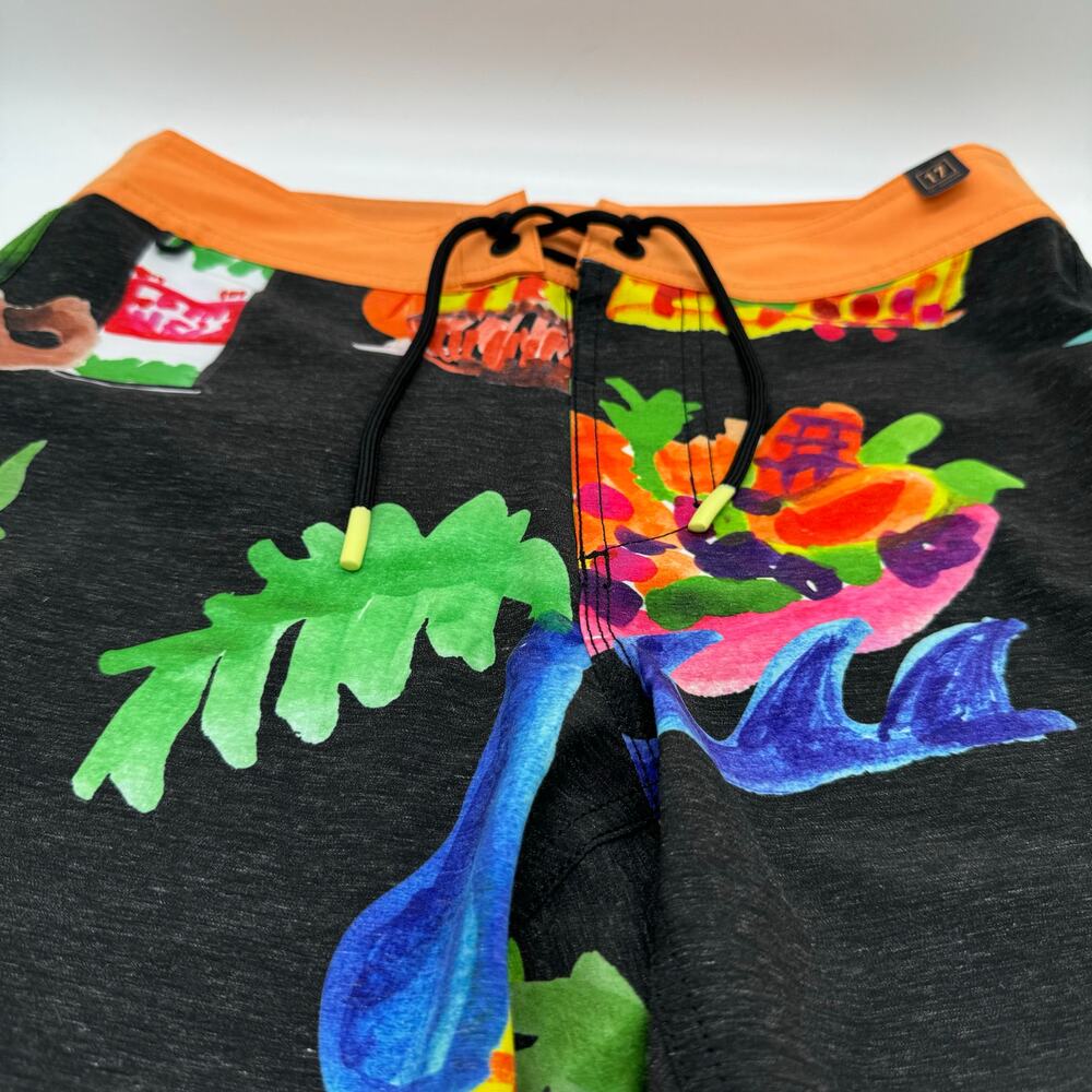 Roark Passage 17” Tahiti Treat Boardshorts New With Tags
